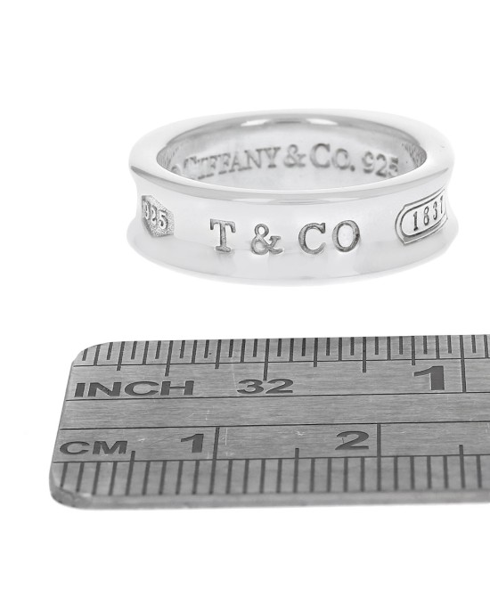 1837 Concave Band in Sterling Silver
